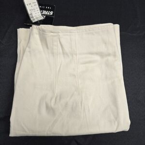 STR Essentials Cream Straight-Leg Pants